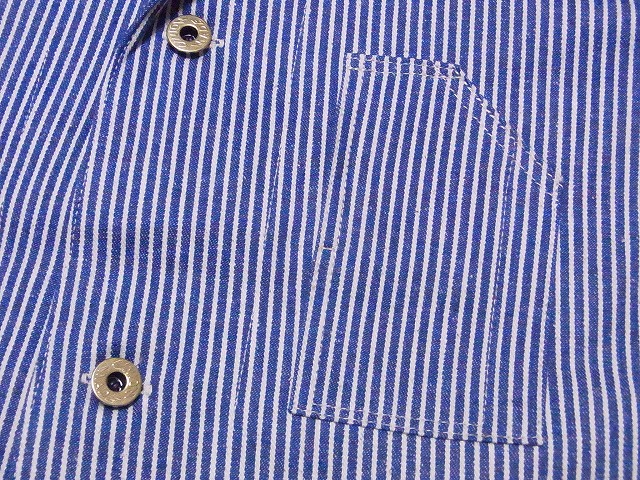 WAREHOUSE[ウエアハウス] カバーオール ヒッコリー 2224 1920'S FREE