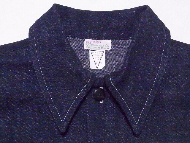 WAREHOUSE[ウエアハウス] プルオーバー デニムシャツ 3063 長袖 ワーク