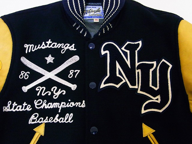 Whitesville[ホワイツビル] スタジャン アワードジャケット WV12838