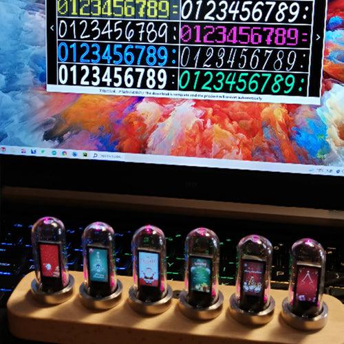 ニキシー管風デジタル時計「D'ESIGN IPS」 – Emu-One