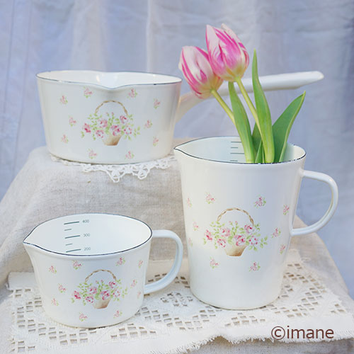 イマン ローズバスケット メジャーカップS【イマン＆マニー薔薇の雑貨