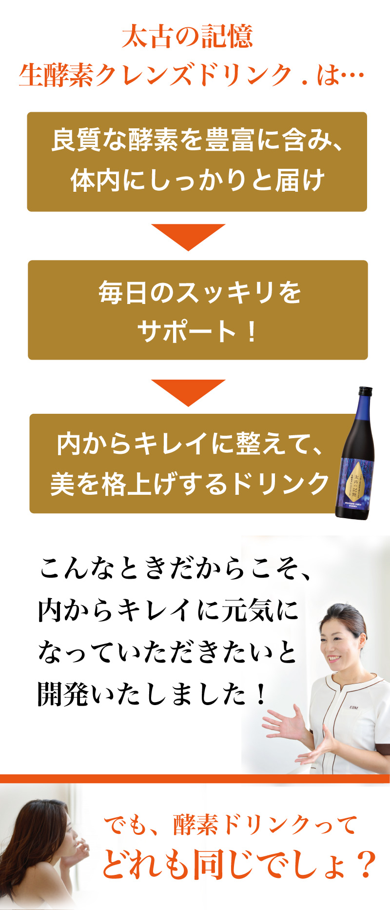 太古の記憶クレンズドリンク. - EBM