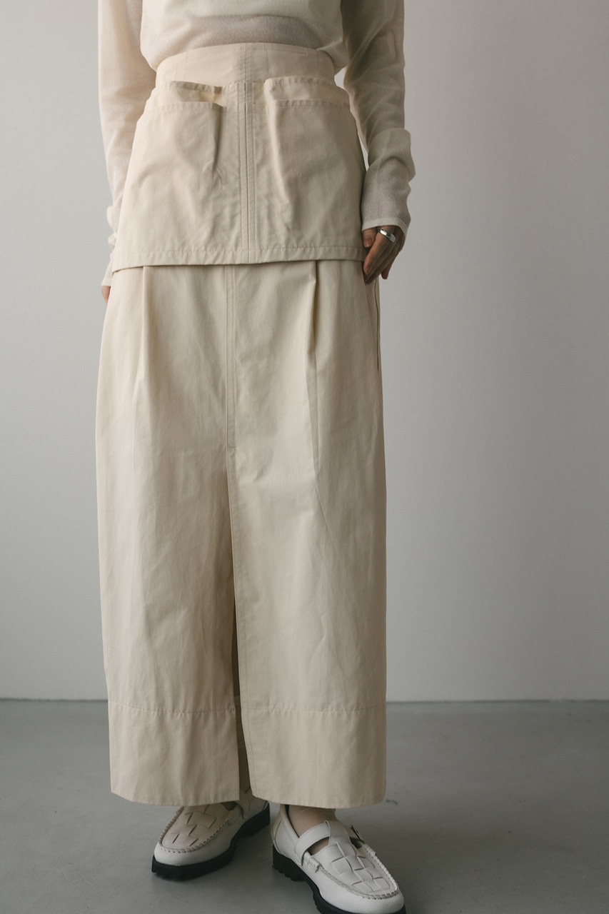 STYLEMIXER | フロントスリットタックスカート (スカート(ロング