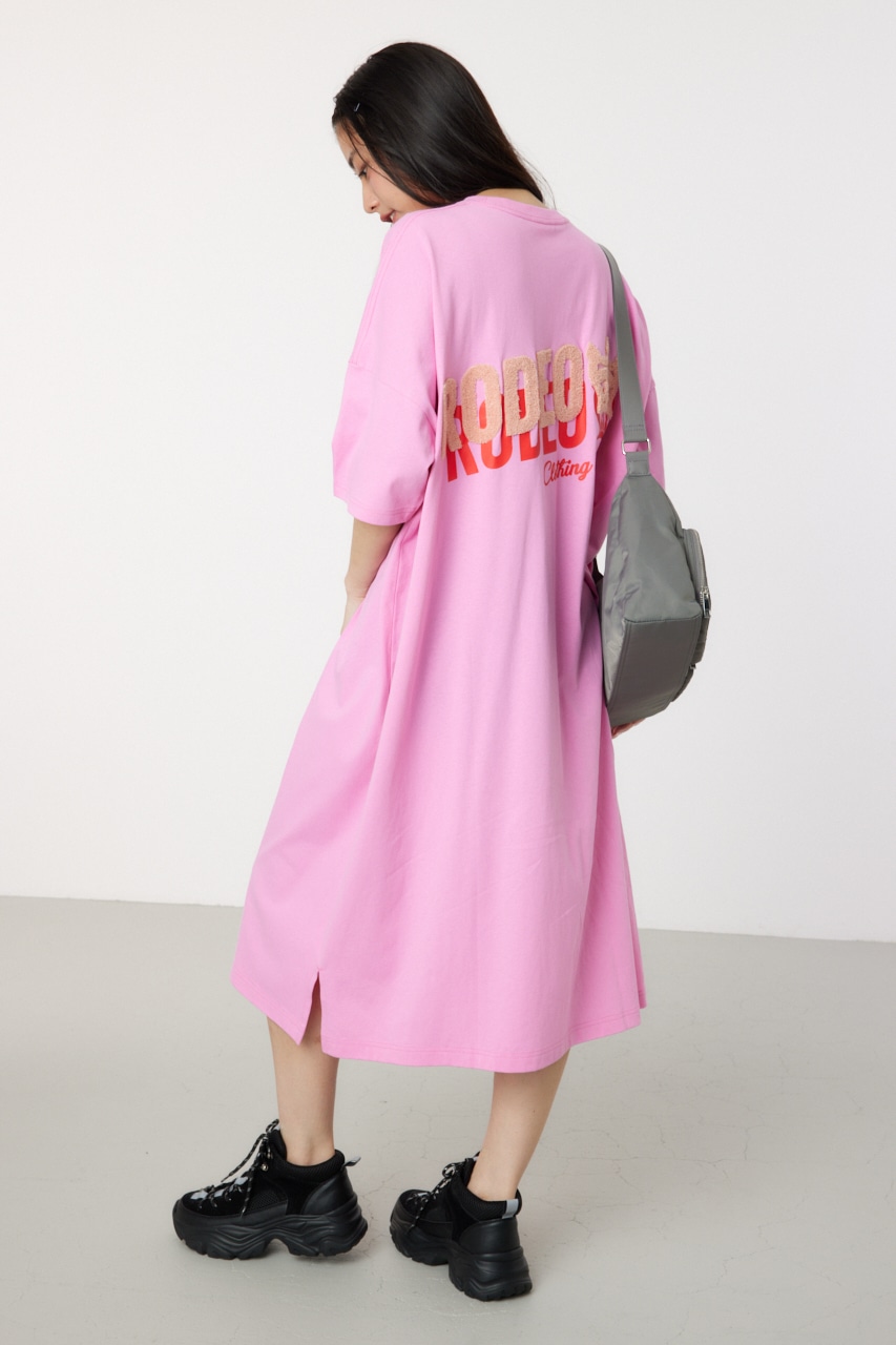 RODEO CROWNS WIDE BOWL | サガラワッペン ロゴ Tワンピース