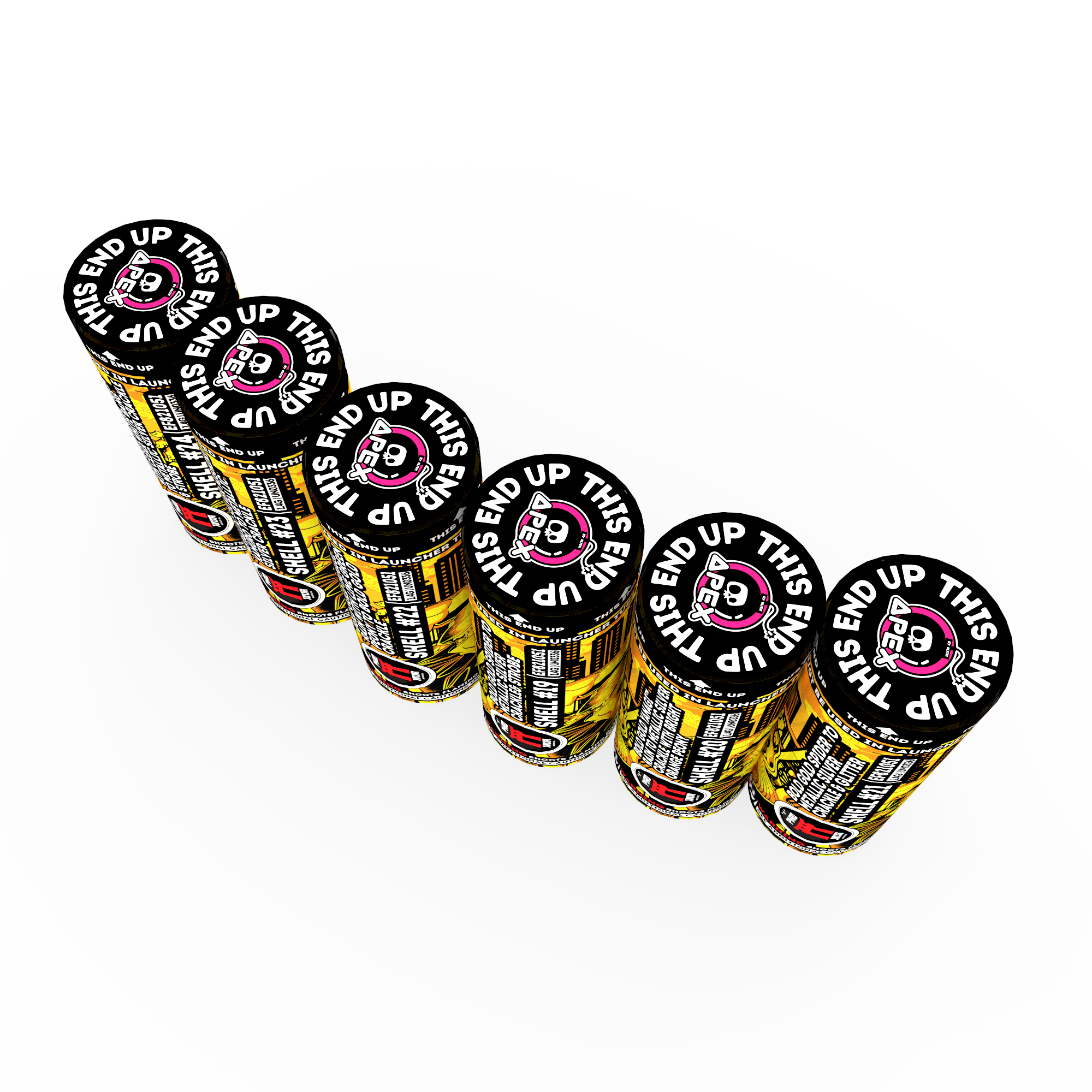 Jinja Shells™ | 24 Break Artillery Shell at Elite Fireworks