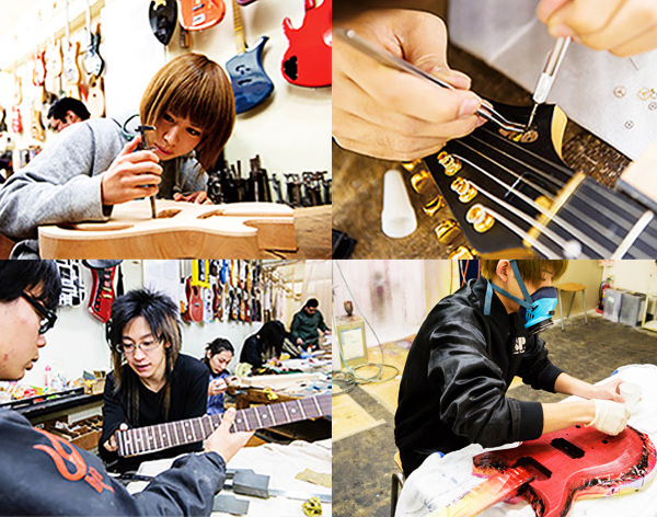ESPギタークラフト・アカデミー | ギター製作・ベース製作専門の学校
