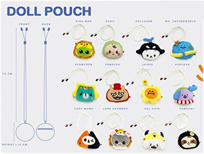 Gemini & Fourth : Look Khunnoo - Doll Pouch @ eThaiCD.com