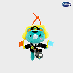 Pond Phuwin : Permpoon - Station Master Doll Keychain @ eThaiCD.com