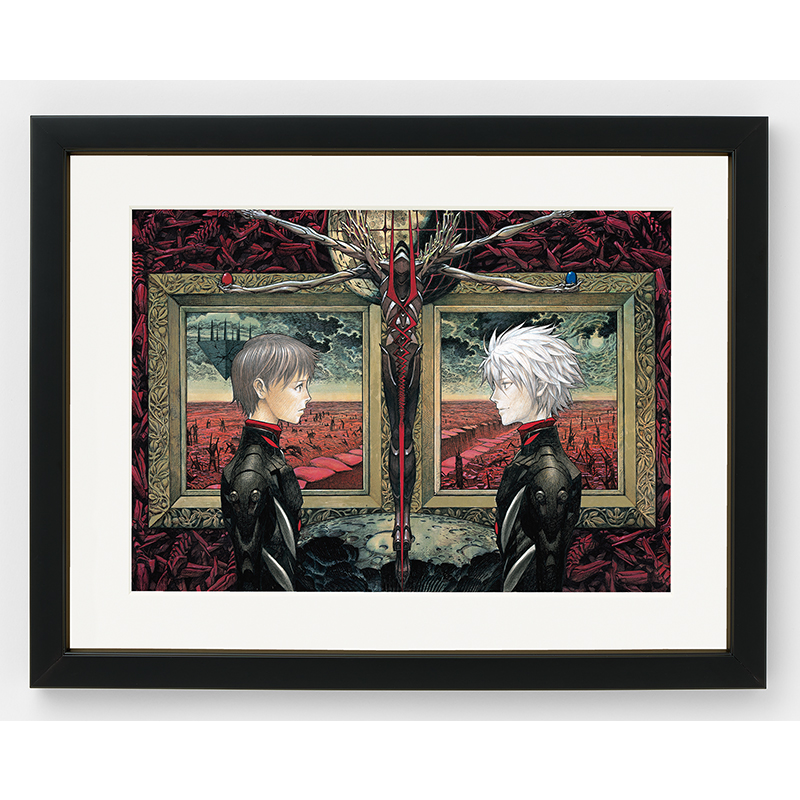 エヴァンゲリオンイラスト展Ⅱ」で展示販売された新規複製画の事後通販