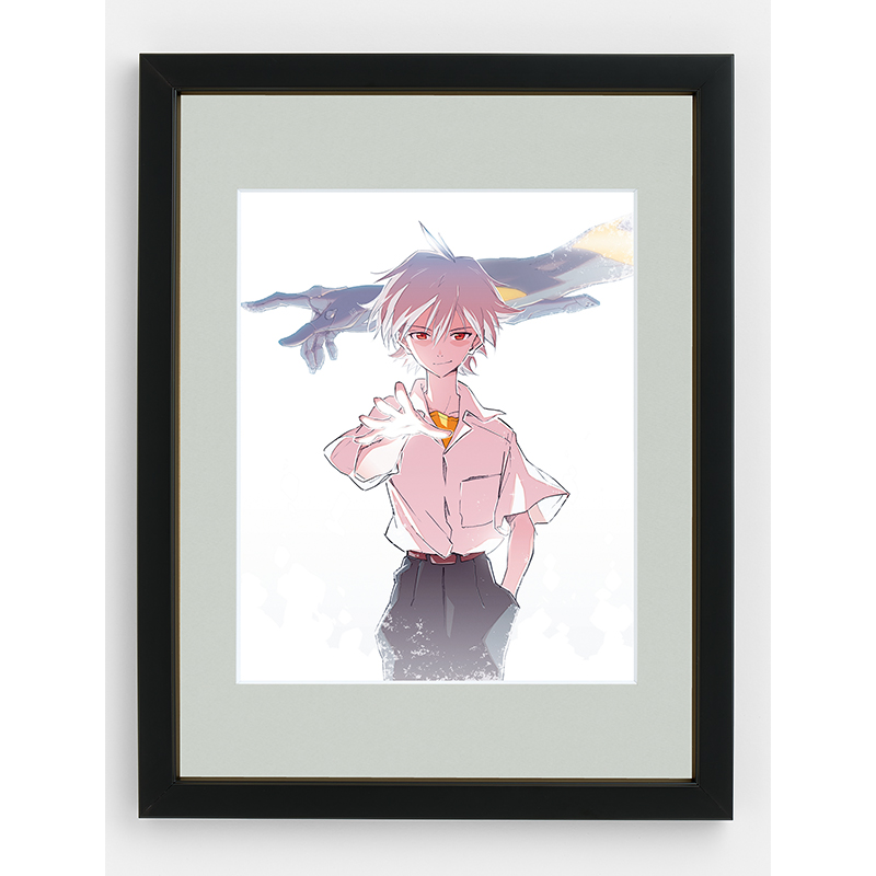 受注生産品】EVA STORE オリジナル 貞本義行 複製原画 プラグスーツのレイ