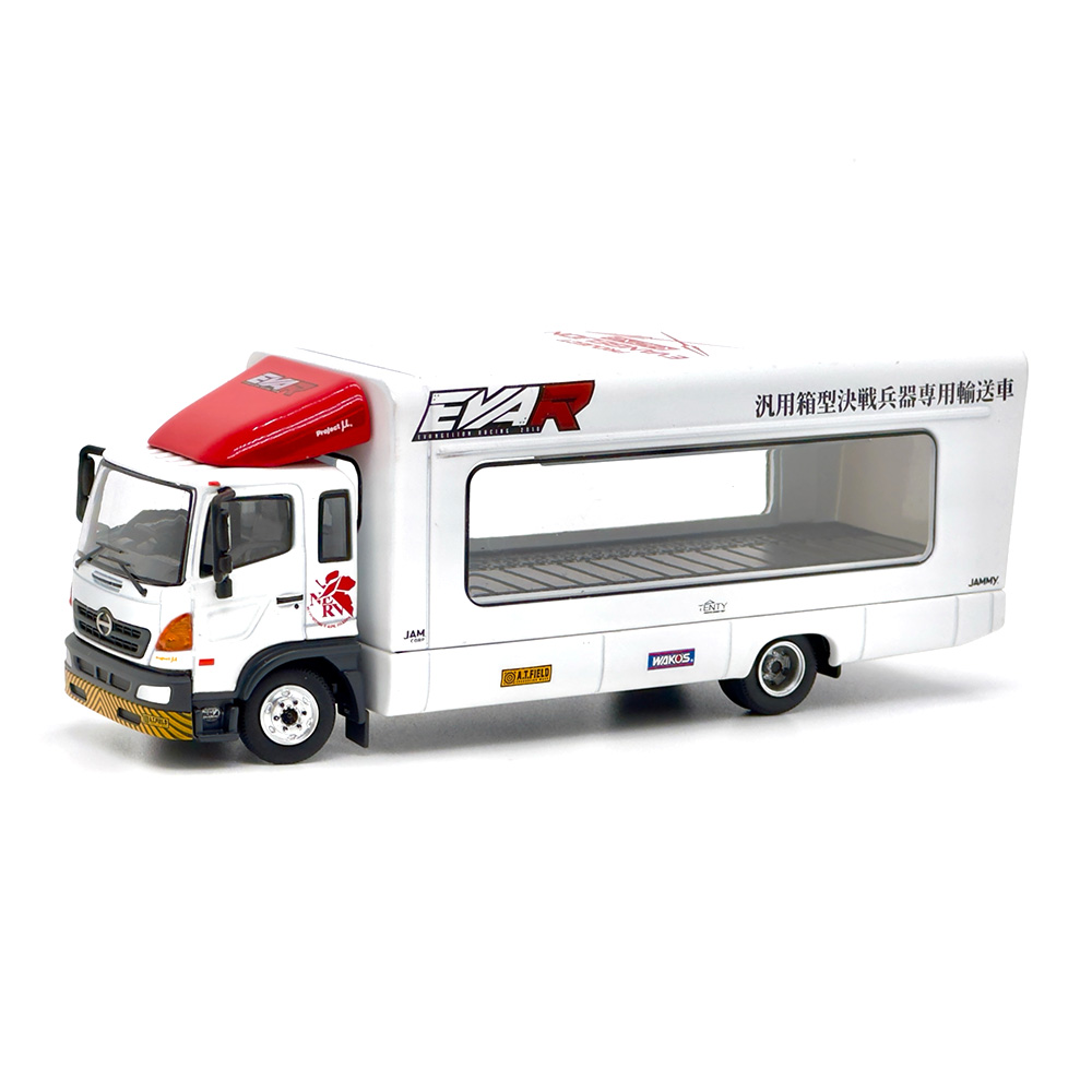 エヴァレーシング 1/64ミニカー EVA RACING TRANS PORTER HINO 500