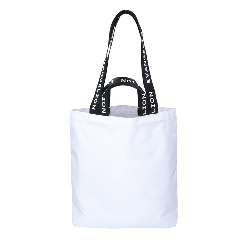 EVANGELIONキャラククターバッグ/トートバッグ（大）パイロット柄/白