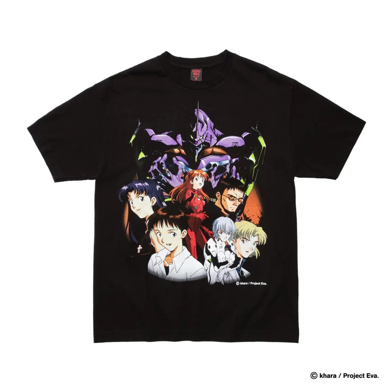EVA x GR8】EVANGELION GEEKS RULE vol.1 S/S TEE(M BLACK