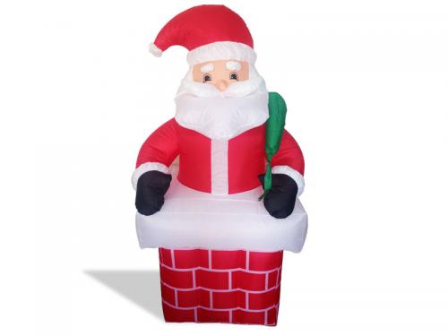 煙突サンタエアポップ/エントツサンタクロース/エアー式エントツサンタ