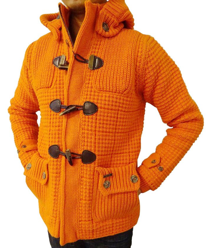 高級感漂うリッチニットダッフル 15AW Bark（バーク）ニットダッフル