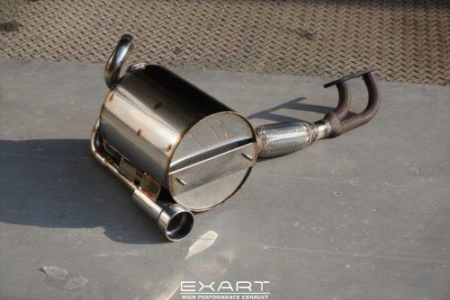 スバルサンバー(K88) ワンオフマフラー製作 | EXART – High