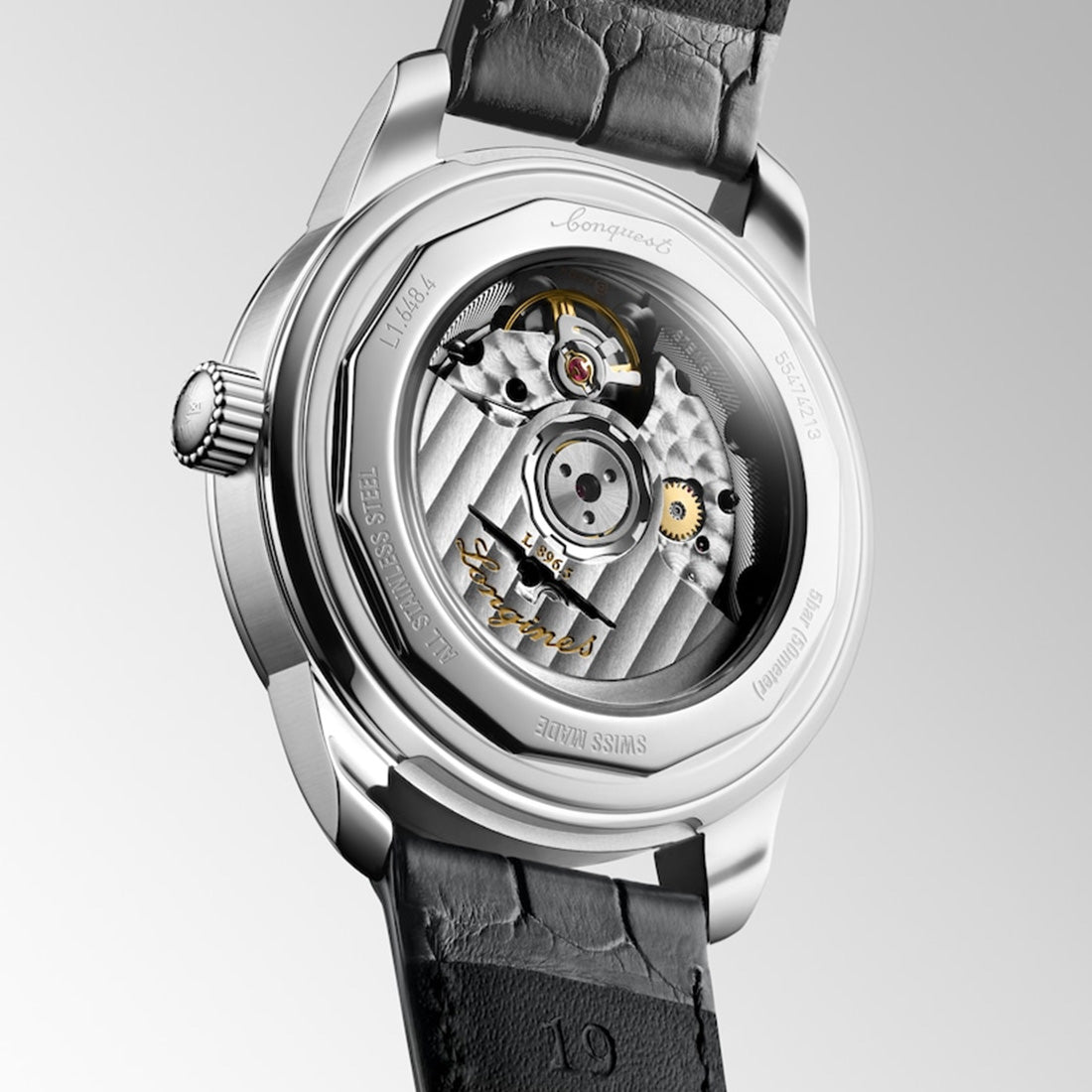 コンクエスト ヘリテージ セントラル パワーリザーブ 38.00mm L1.648.4