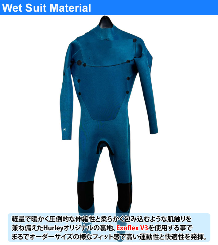 2025 Hurley ウェットスーツ ハーレー メンズ シーガル [MZSGAD25