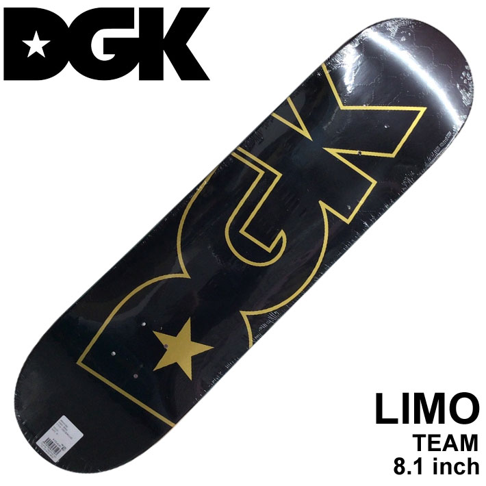 スケート デッキ DGK ディージーケー スケートボード LIMO [D-2] 8.1
