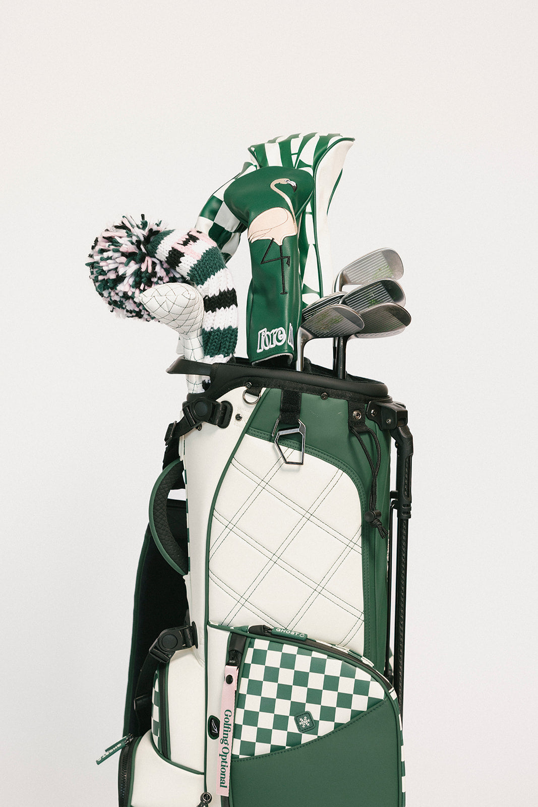 Fore All x Ghost Golf Bag V2 - Green – foreall.com