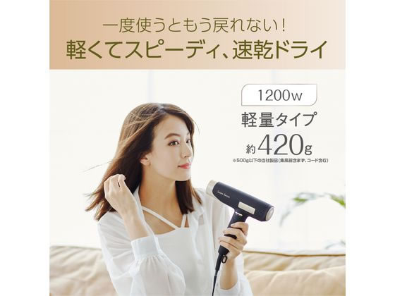 KOIZUMI サロンセンス イオンバランスドライヤー ブラック KHD9970K