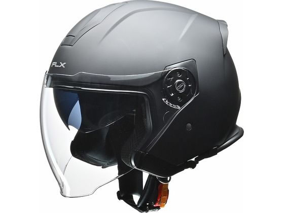 リード工業 FLX ジェットヘルメットMATBKーL FLXMATBKL 通販