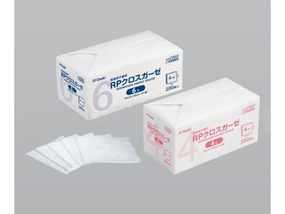 オオサキメディカル RPクロスガーゼ 250×250 4号 通販【フォレストウェイ】