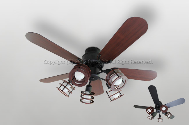 Freely5 (フリーリィ)YCF-377BK ユーワ製シーリングファンライト