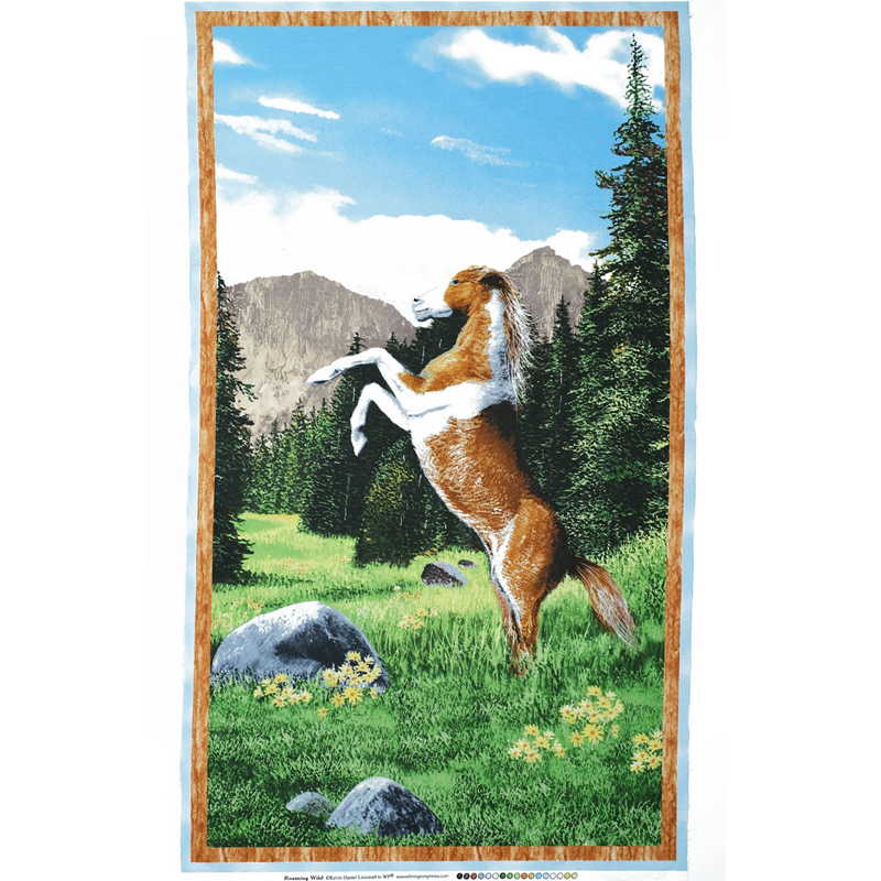 Fairy Cotton / プランシングホース タペストリー・パネル 61*110