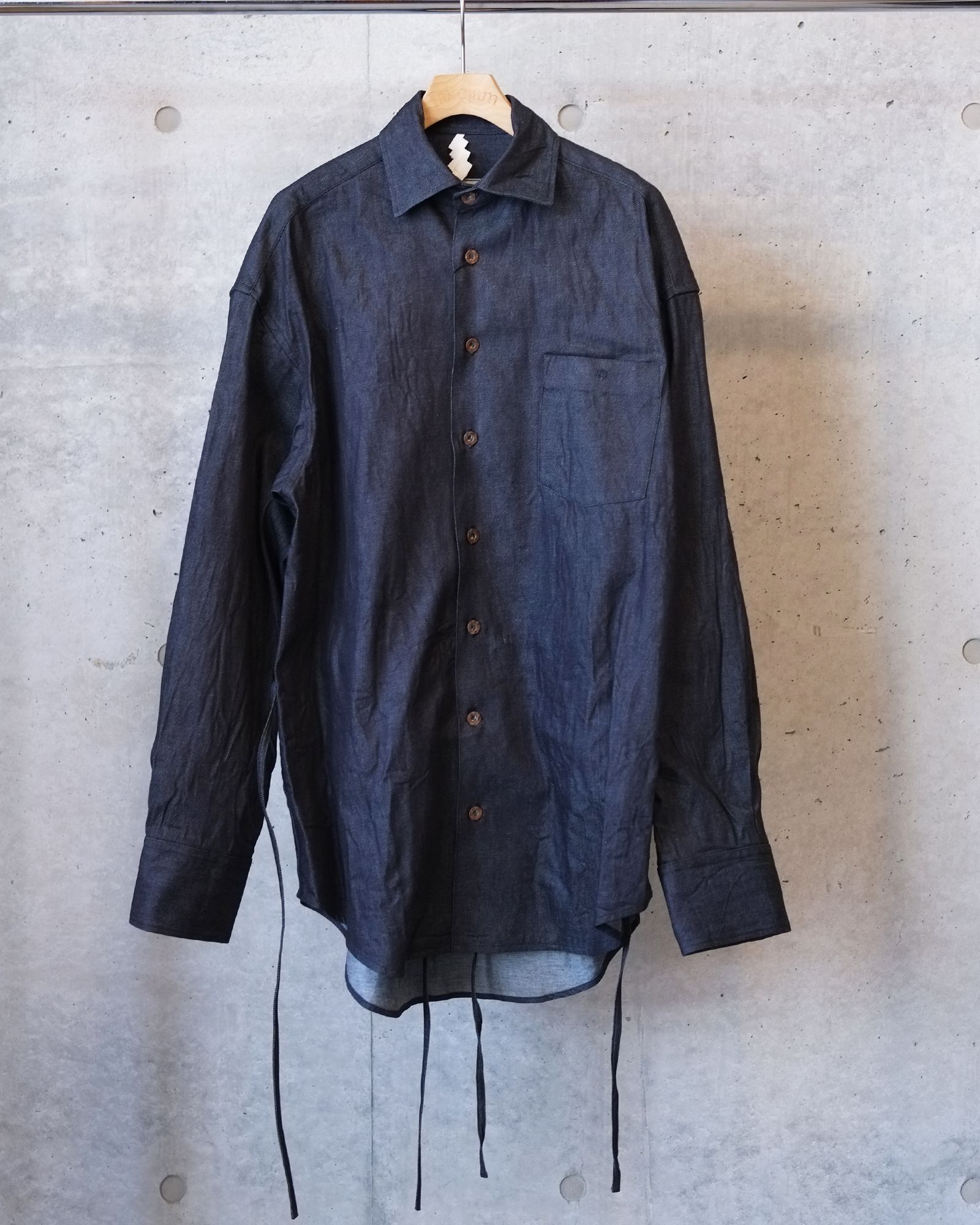 SOSHIOTSUKI - The Kimono Breasted Shirt Wide | fakejam