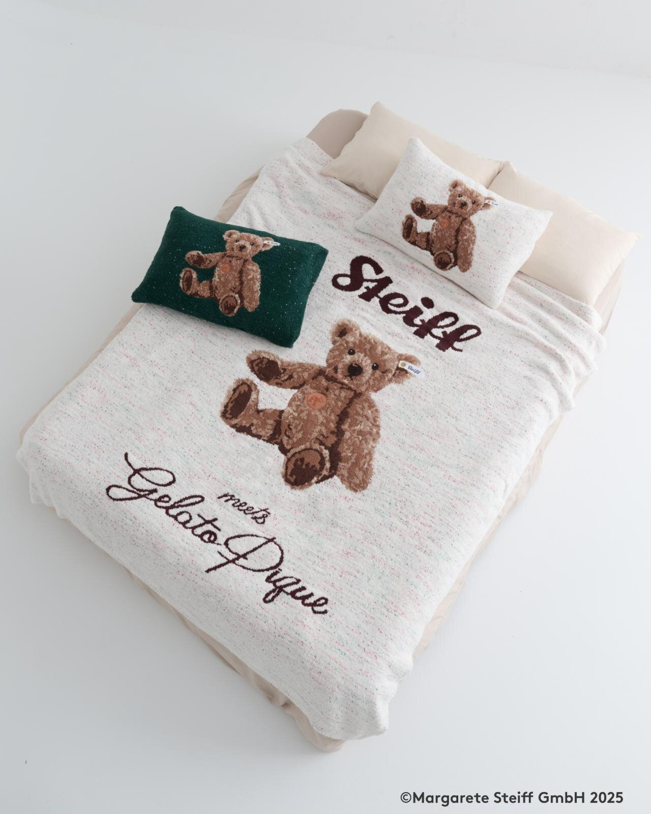 ジェラート ピケ×シュタイフ“世界最初のテディベア”主役のふわふわ