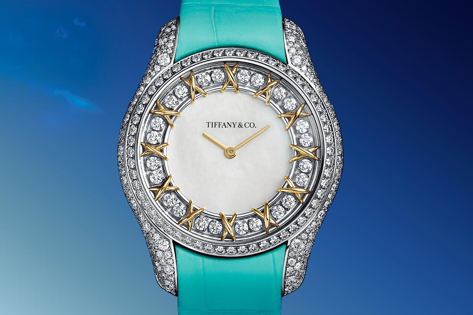 ティファニーのジュエリーウォッチ、「16 ストーン」リング着想の