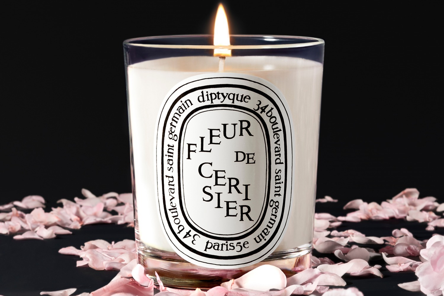 ディプティック“夜桜の香り”春限定フレグランスキャンドル、ローズ