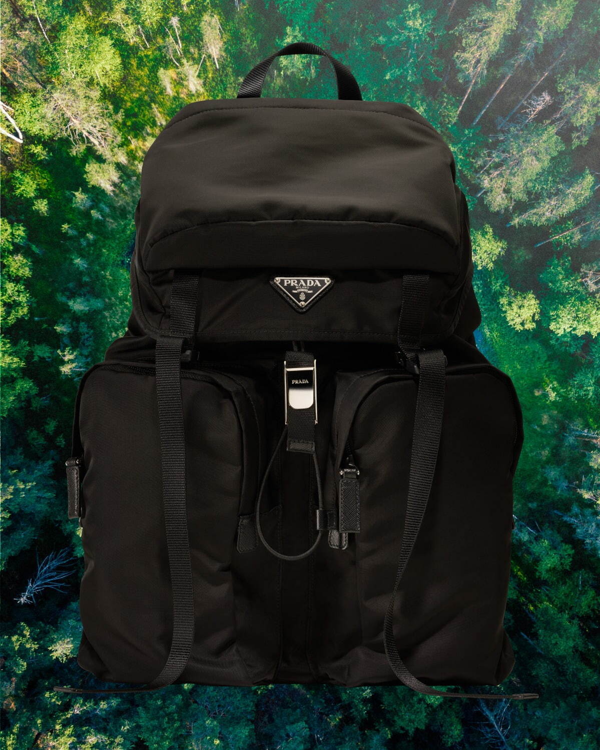 プラダ リナイロン」24年春夏メンズ・ウィメンズバッグ、“ミニポーチ