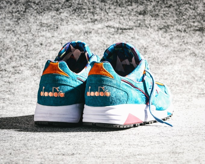 ディアドラの新スニーカー、スキーウェアから着想を得たサイケデリック