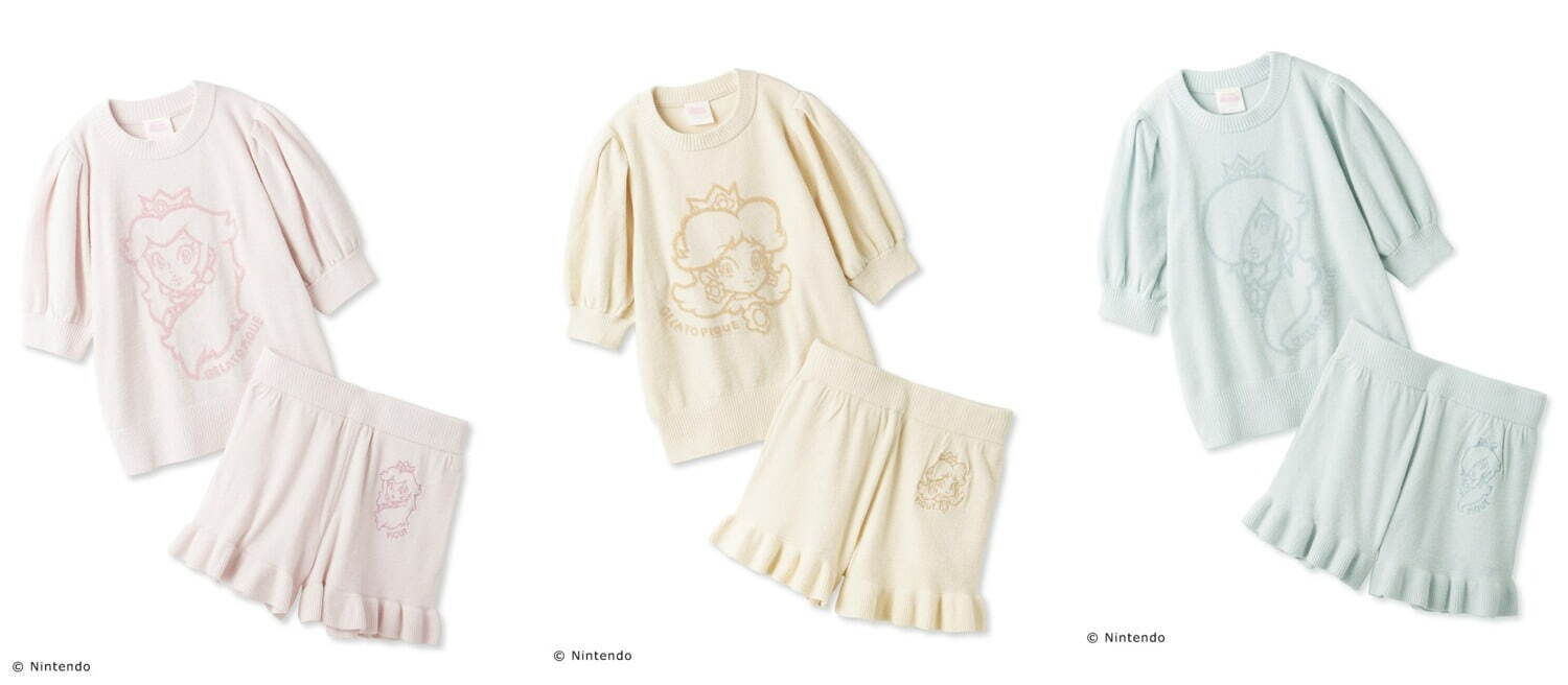 ジェラート ピケ「スーパーマリオ」ピーチ・デイジー・ロゼッタの