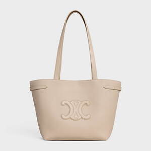 セリーヌ24年冬「キュイル トリオンフ」小さめトートバッグ、トーン