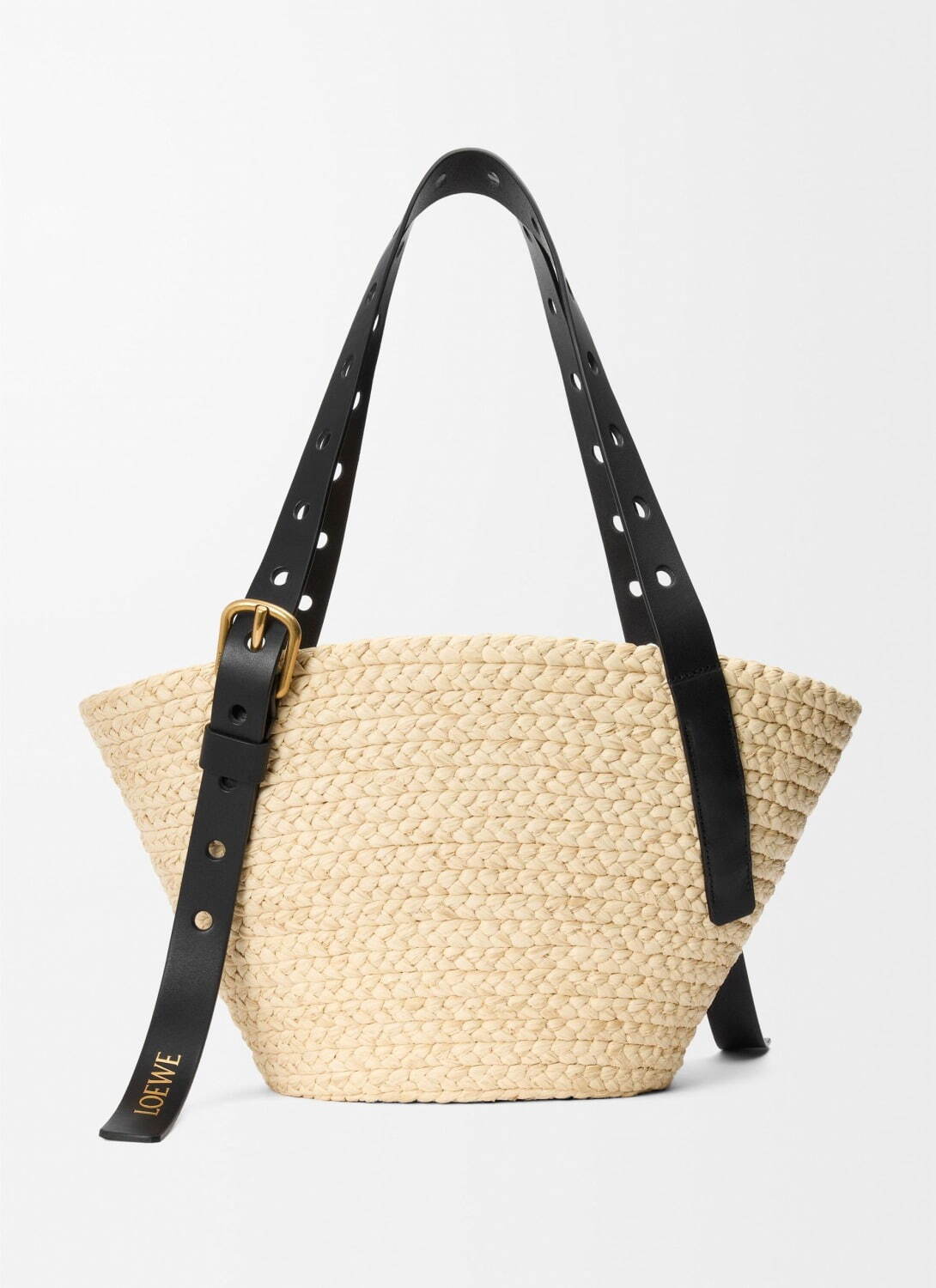 ロエベ25年夏かごバッグ、ドーナツチェーンのハンドバッグやチェック柄