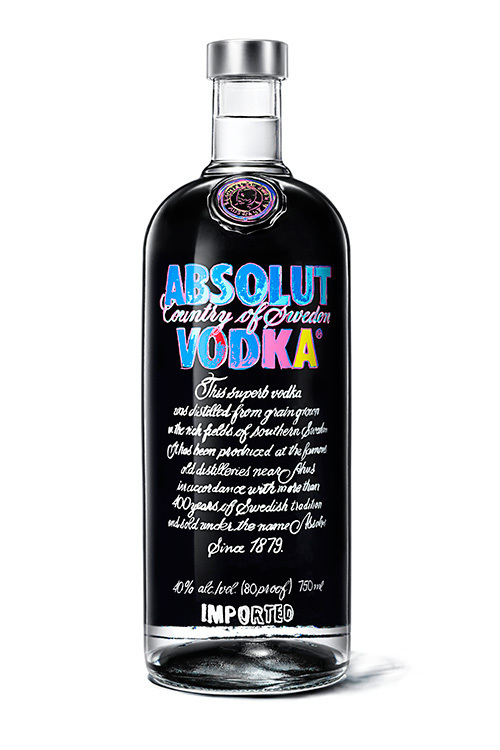 アンディ・ウォーホルが描いたプレミアムウォッカのデザインボトル限定