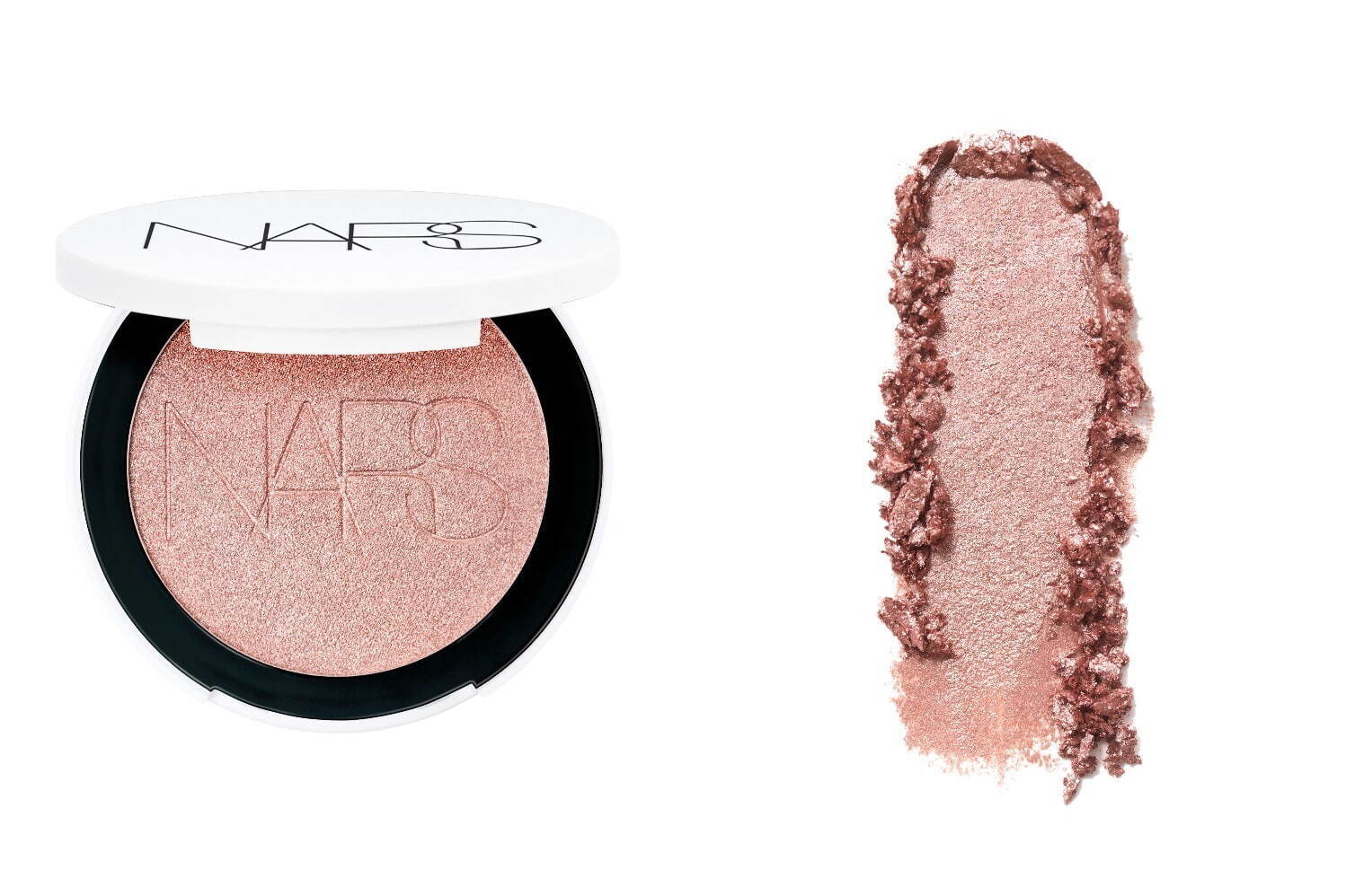 NARS25年秋ベースメイク“光を受けて輝く”ハイライター誕生、肌に