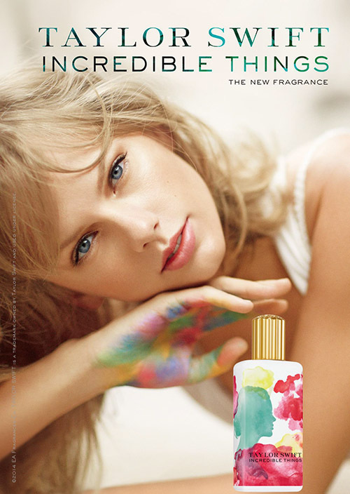 テイラー・スウィフトがプロデュース！香水「インクレディブル