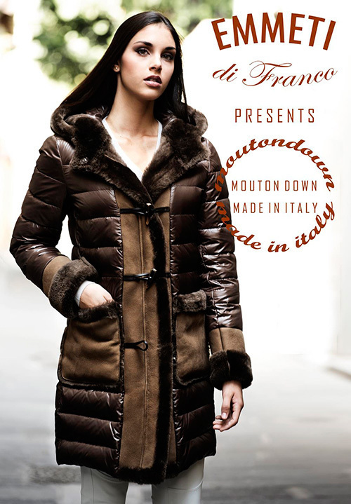 写真1/15｜エンメティ、ムートン×ダウンのハイブリッドアウター日本