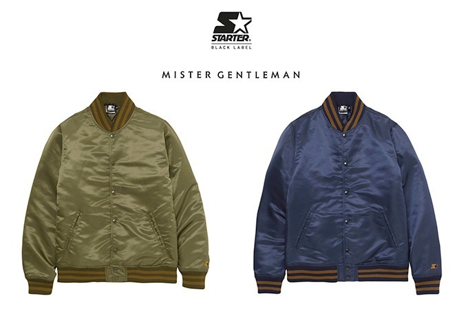 ミスター・ジェントルマン×スターター・ブラックレーベルのコラボ