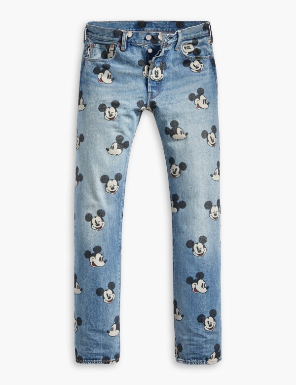 リーバイスのディズニーコレクション、ミッキーマウスを配した