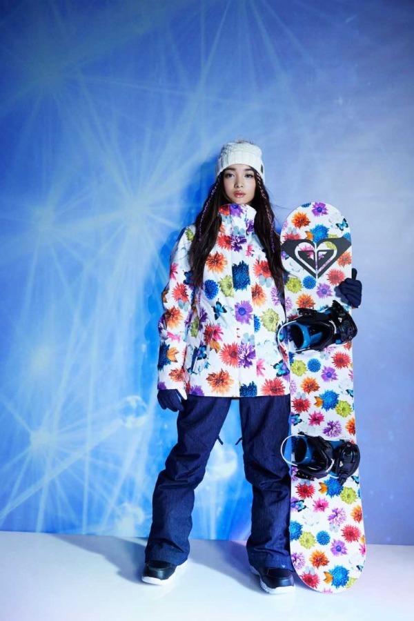 ROXY×蜷川実花「mika ninagawa」コラボスノーウェアセット ROXY 蜷川