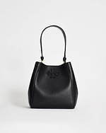 トリー バーチ新作「マックグロー スモール バケットバッグ」ダブル T