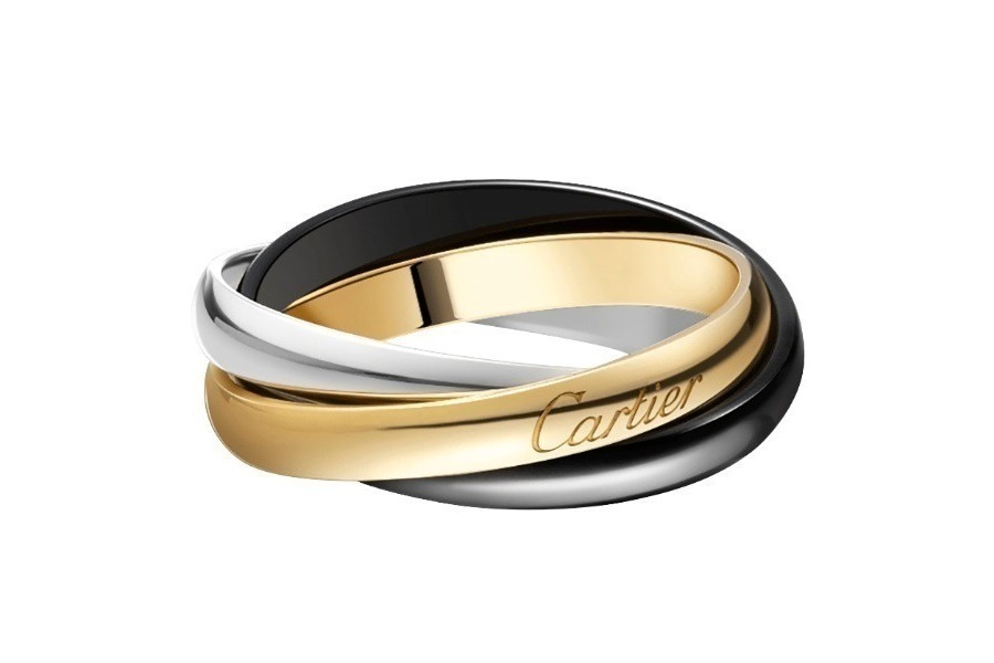 カルティエの3連リング「トリニティ」限定モデル、「クラッシュ ドゥ