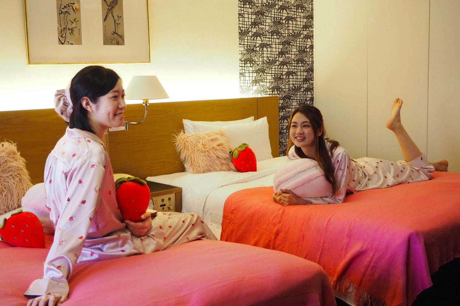 ジェラート ピケ“苺柄パジャマ”付き宿泊プラン、ホテルニューオータニ