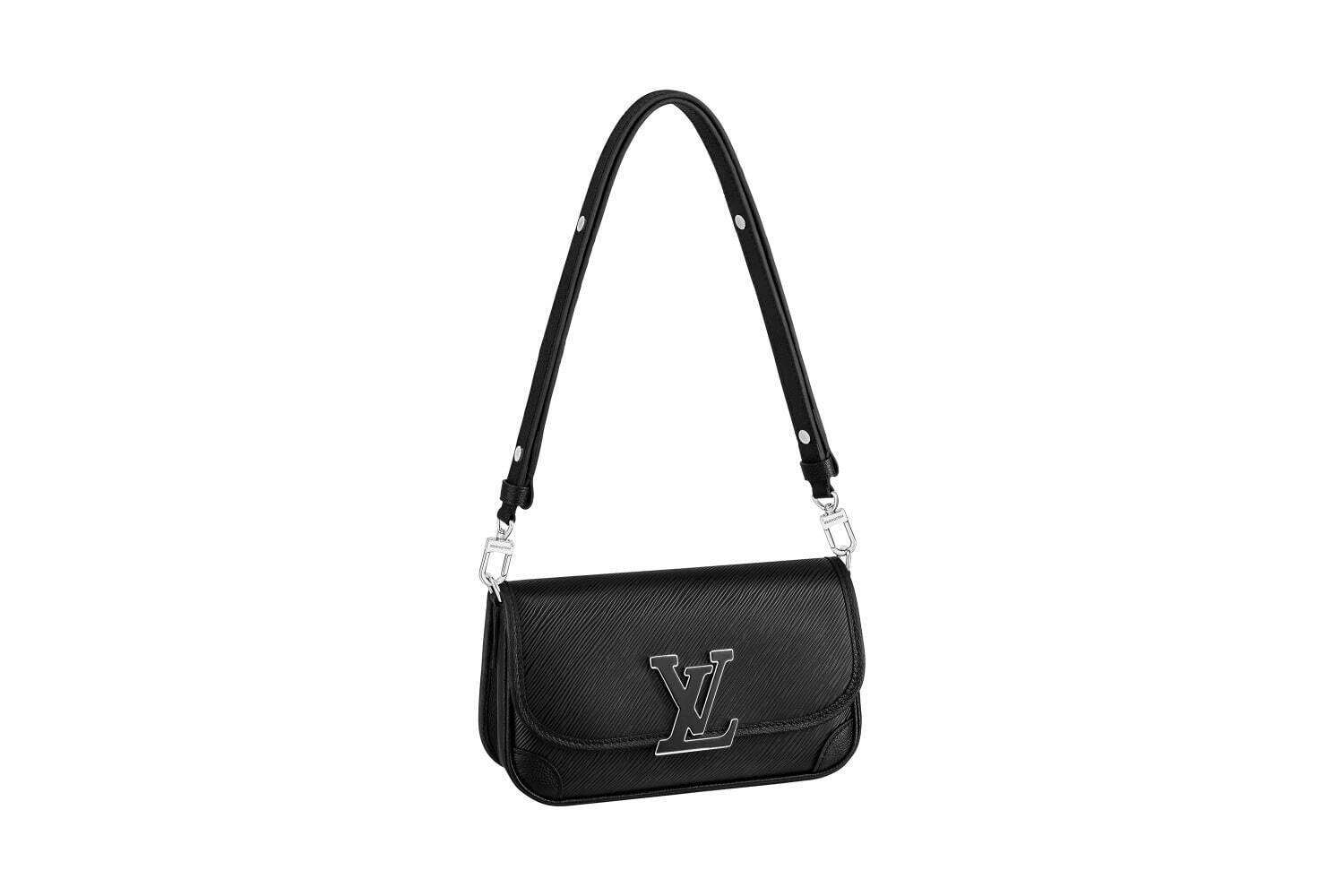 LOUIS VUITTON ブラックレザー ボディバッグ Louis Vuitton ブラック