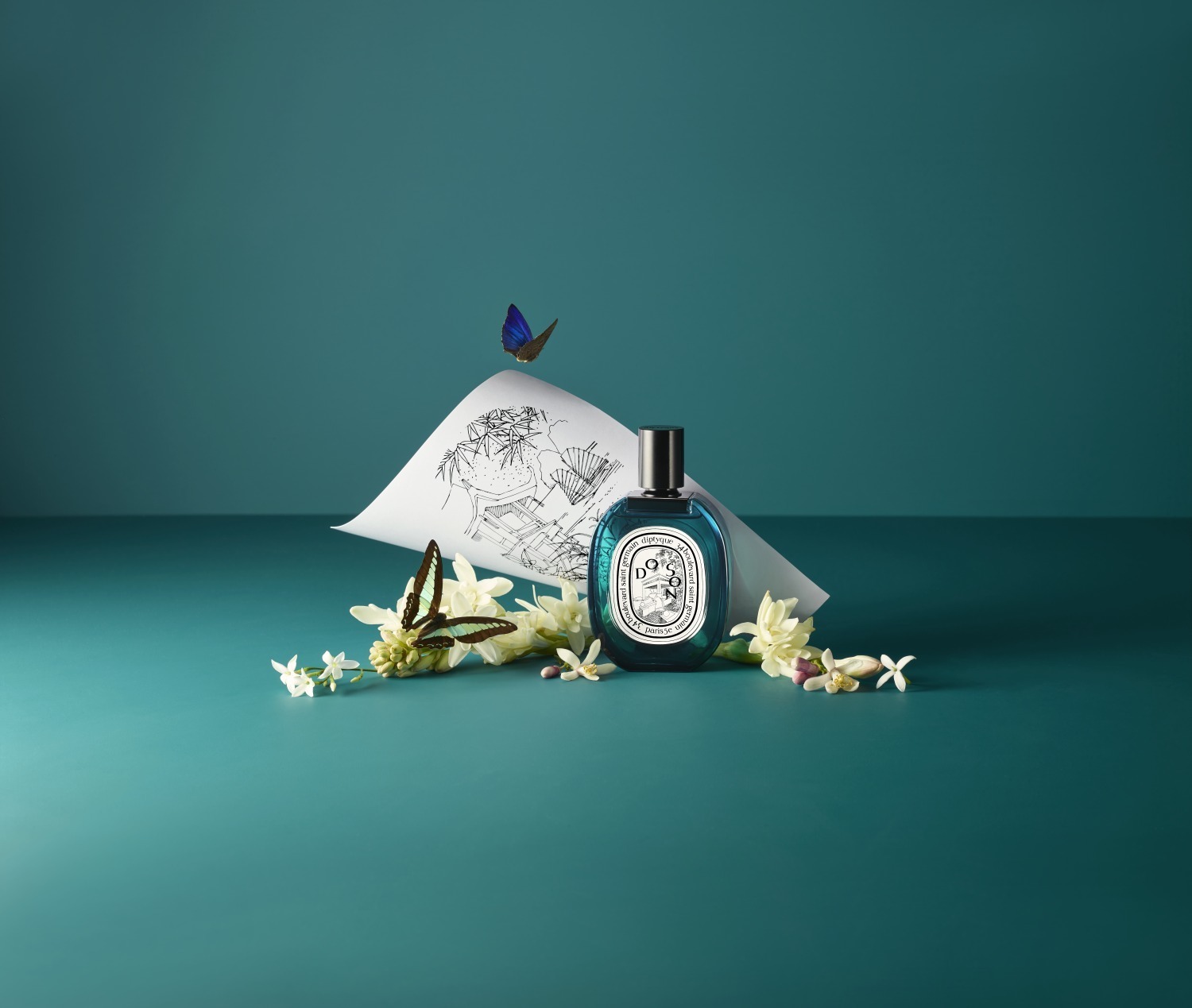 ディプティックのフローラルフレグランス「ド ソン」ブルーの限定